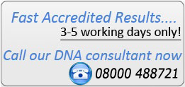 Contactez-nous pour discuter sur votre test ADN!